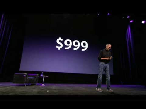Steve Jobs Announces iPad Price